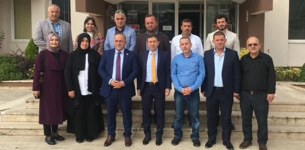 AK Parti'den Kaymakam Bayar'a Ziyaret
