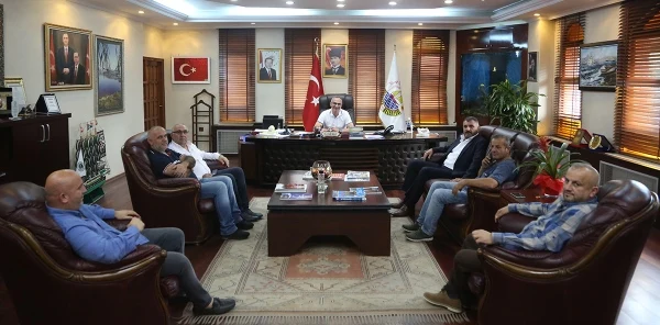 Akçayspor'dan Yılmazer'e Ziyaret