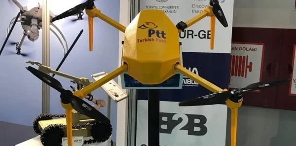 İlk Drone Kargo Denemesi Sapanca Gölü'nde