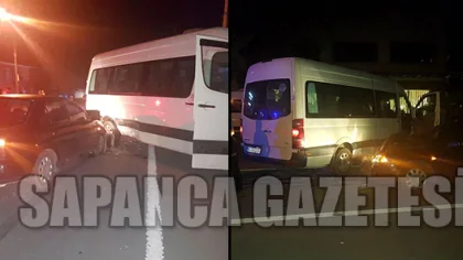 Sapanca'da Trafik Kazası: 2 Yaralı