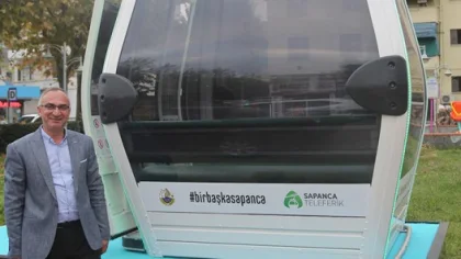 Belediye Bahçesine Tanıtım Kabini Konuldu