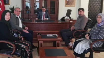 İhh'dan Kaymakam Bayar'a Ziyaret