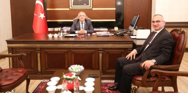 Başkan Yılmazer'den Vali Nayir'e Ziyaret