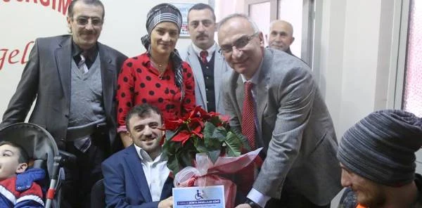 Başkan Ertuğ Misafirlerini Ağırladı
