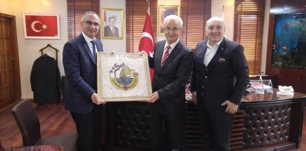 Şallı ve Duyar'dan Yılmazer'e Ziyaret