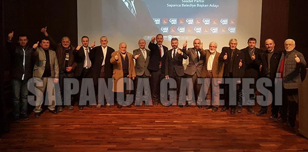 SAADET Sapanca Adayını Tanıttı
