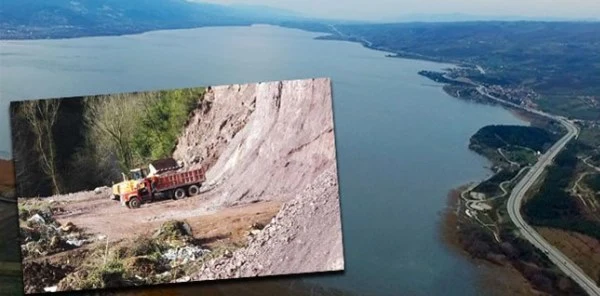Sapanca Gölü Havzasına Çöp Toplama Alanı!