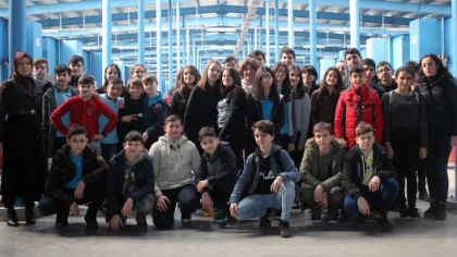 Öğrenciler SASKİ Tesislerini Gezdi