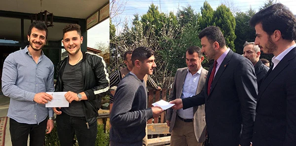 Ak Gençler, Genç Seçmenlere Mektup Dağıtıyor
