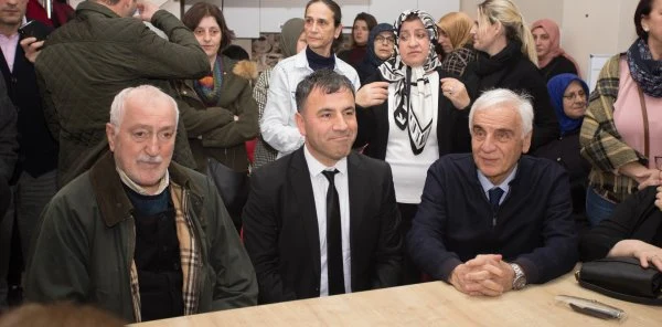 Tantan ve Erdoğan'dan Çiçek'e Destek