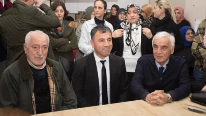 Tantan ve Erdoğan'dan Çiçek'e Destek