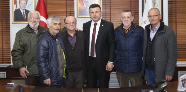 Başkan Özen'e Tebrik Ziyaretleri