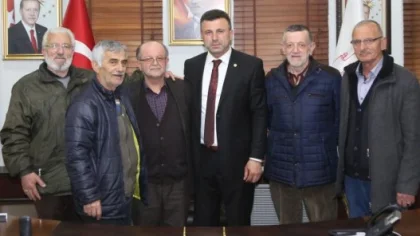 Başkan Özen'e Tebrik Ziyaretleri