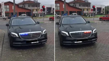 Çakar Lambaya Trafikten Men