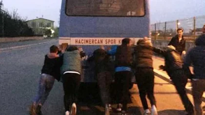 Otobüsü İterek Gittiler 3 Puan Alıp Döndüler