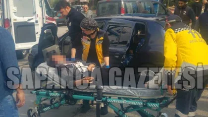 Sapanca'da Trafik Kazası: 3 Yaralı