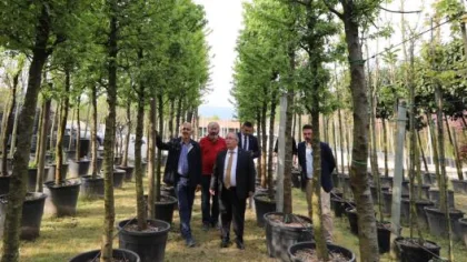 Vali Nayir'den Bilgin Botanik'e Ziyaret