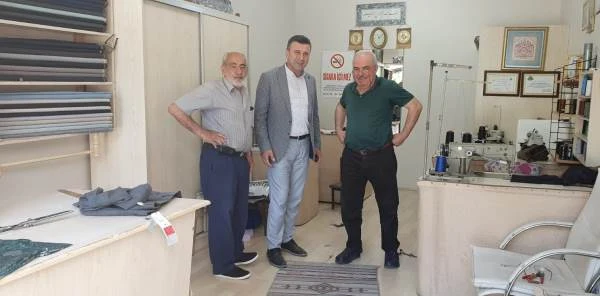 Başkan Özen'den Esnaf Ziyaretleri