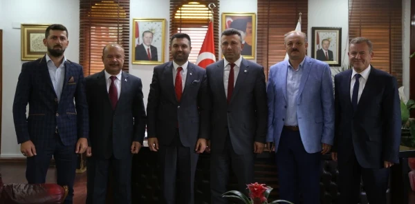 Övün'den Başkan Özen'e Hayırlı Olsun Ziyareti