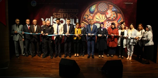 Samek Sapanca Sergisi Açıldı