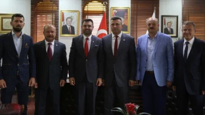 Övün'den Başkan Özen'e Hayırlı Olsun Ziyareti