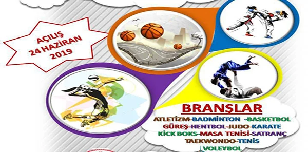 İlçe Spor Müdürlüğü Yaz Okulu