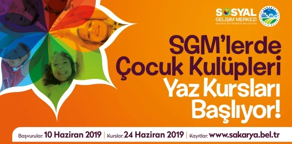 Sapanca Sgm Yaz Kurslarında Kayıtlar Başlıyor