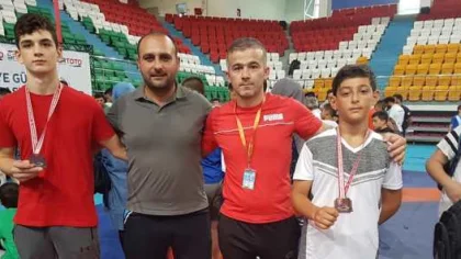 Güreşçilerimiz Ankara'dan Derecelerle Döndü