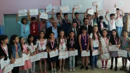 Sapanca İlkokulu'nda Karne Töreni