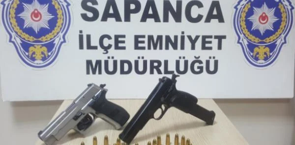 Ruhsatsız Tabanca Ele Geçirildi