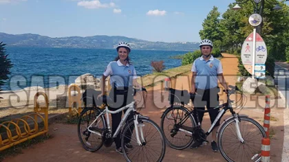 Bisikletli Polis Timi 'Martı' Göreve Başladı