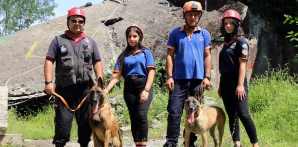 K9 Köpekleri, Sapanca'da Eğitiliyor
