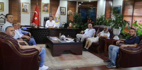 Sapancaspor'dan Başkan Özen'e Ziyaret
