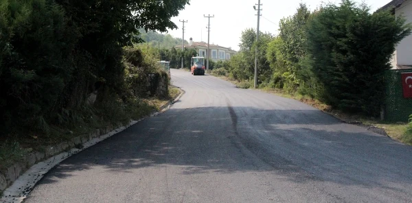 Sıcak Asfalt Çalışmaları Devam Ediyor