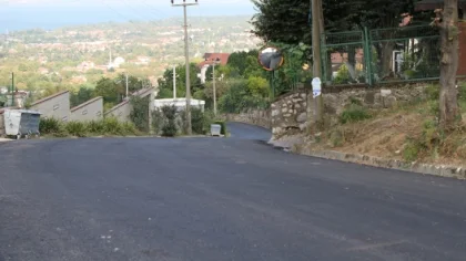 Büyükşehir Asfaltlama Çalışmalarını Tamamladı