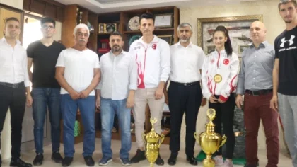Şampiyondan Spor İl Müdürüne Ziyaret