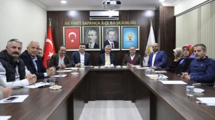 Yüce, Sapanca'da Çalışmaları Anlattı