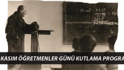 24 Kasım Öğretmenler Günü Programı