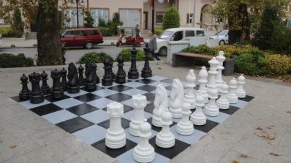 Sapanca'da Parklar Satrançla Renkleniyor