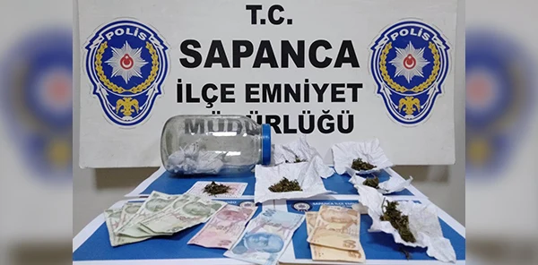 Sapanca'da Uyuşturucu Operasyonu