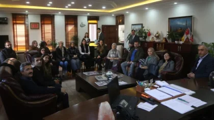 Aday Öğretmenlerden Belediyeye Ziyaret