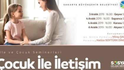 'Çocuk ve İletişim' Seminerleri
