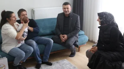 'Hoş Geldin Bebek' Ziyaretleri Sürüyor