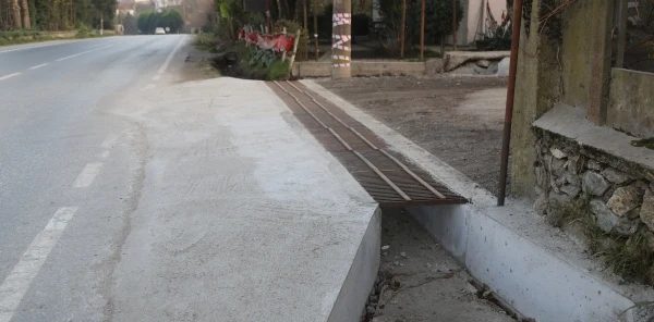 Yanık'ta Kanal Çalışmaları Tamamlandı
