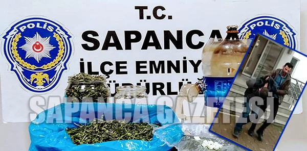 Sapanca'da Uyuşturucu Operasyonu