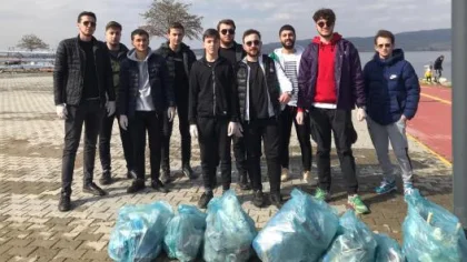 CHP Gençlik Kolları'ndan Çevre Temizliği