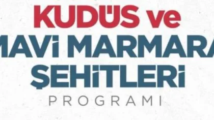 Kudüs ve Mavi Marmara Şehitleri Anma Etkinliği