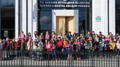 Sapanca Sgm'de Misafir Okul Etkinliği
