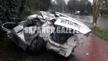 Sapanca'da Trafik Kazası: 1 Yaralı