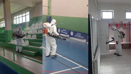 Sapanca'da Tüm Spor Tesisleri İlaçlanıyor